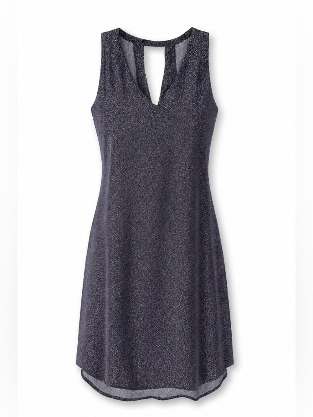 Old Navy Navy Polka Dot floral Shift Dress Sleeveless VNeck Lightweight Vacation